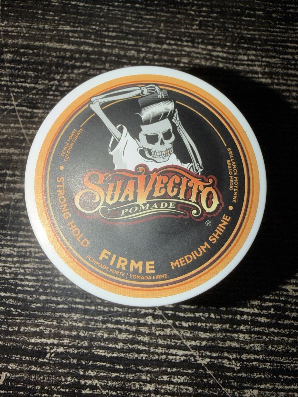 Suavecito Firme (Strong) Hold Pomade 4 oz. Can